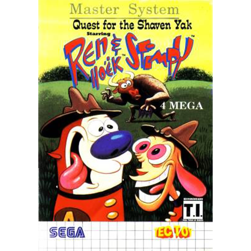 Quest for the Shaven Yak starring Ren Hoek Stimpy MS cover