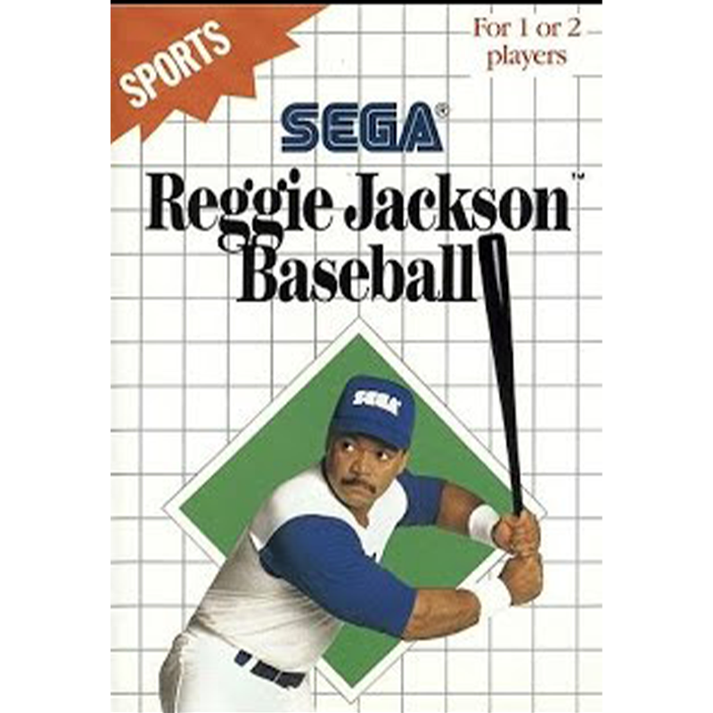 Reggie Jackson Baseball MS cover
