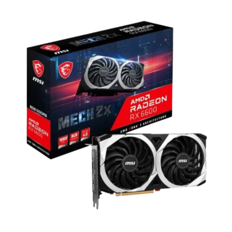 MSI RADEON RX 6600 MECH 2X 8G 8GB GDDR6