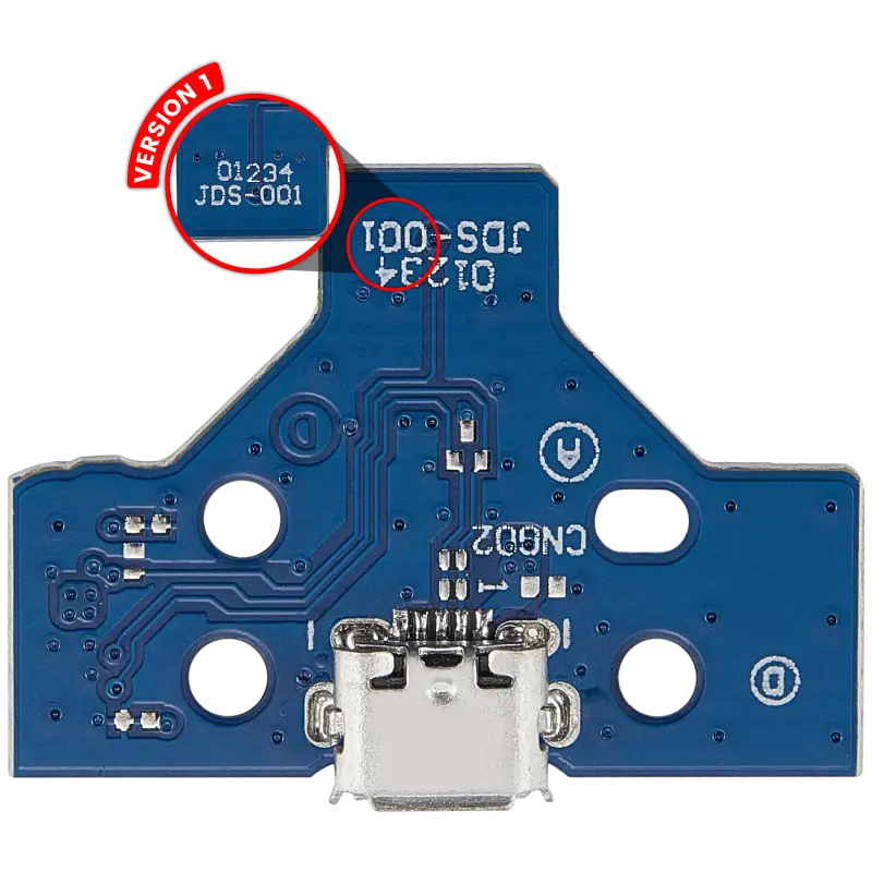 PLACA CARREGAMENTO MICRO USB (JDS-001) PS4