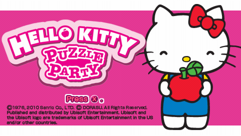 HELLO KITTY PUZZLE PARTY PSP (SEMI-NOVO) - Image 2