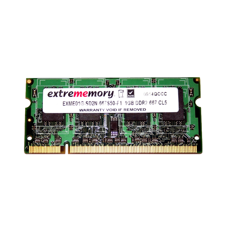 EXTREME MEMORY 1GB PC2 5300S 667MHZ (SEMI-NOVA)