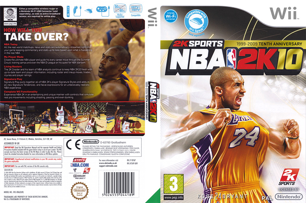 NBA 2K10 WII (SEMI-NOVO) - Image 2