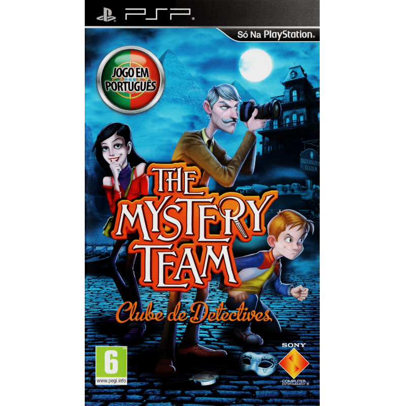 THE MYSTERY TEAM CLUBE DE DETECTIVES PSP (SEMI-NOVO)