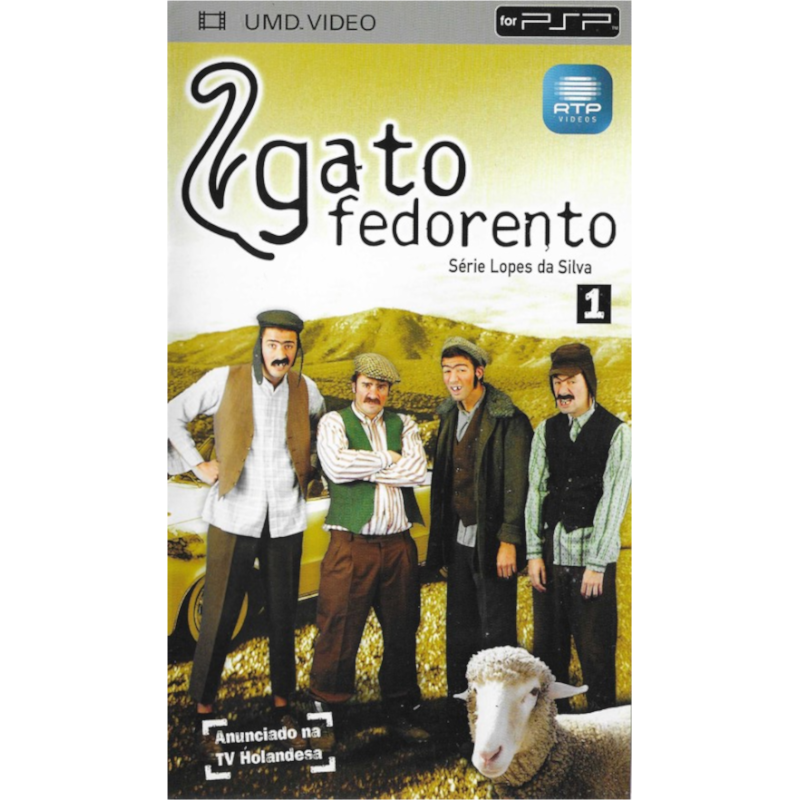 GATO FEDORENTO SÉRIE LOPES DA SILVA PSP (SEMI-NOVO)