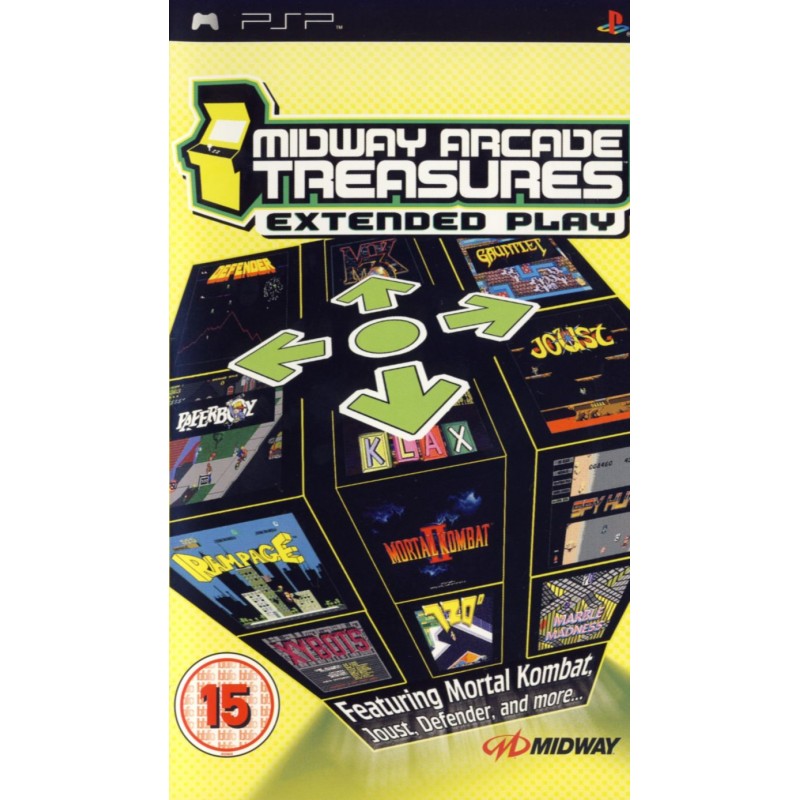 midway arcade treasures extended play