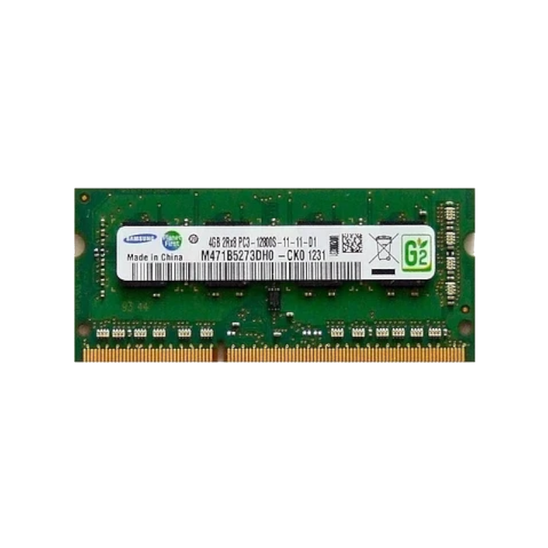 SAMSUNG 4GB 1600MHZ PC3 12800S DDR3 SODIMM (SEMI-NOVA)