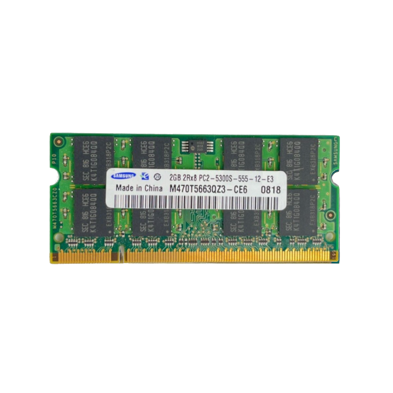 SAMSUNG 2GB 667MHZ PC2 5300S DDR2 SODIMM (SEMI-NOVA)