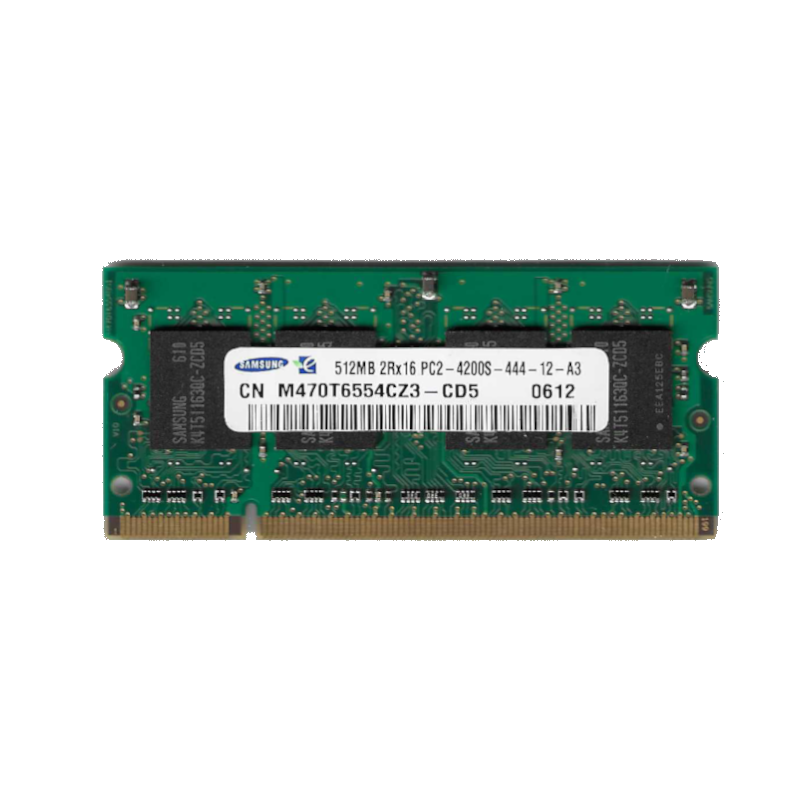 SAMSUNG 512MB 533MHZ PC2 4200S DDR2 SODIMM FC 1