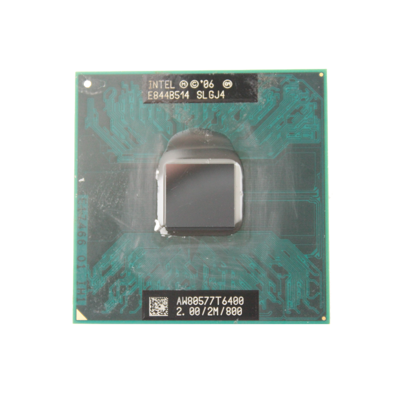 INTEL PROCESSADOR PENTIUM CORE 2 DUO T6400 200GHZ SEMI NOVO FC 1