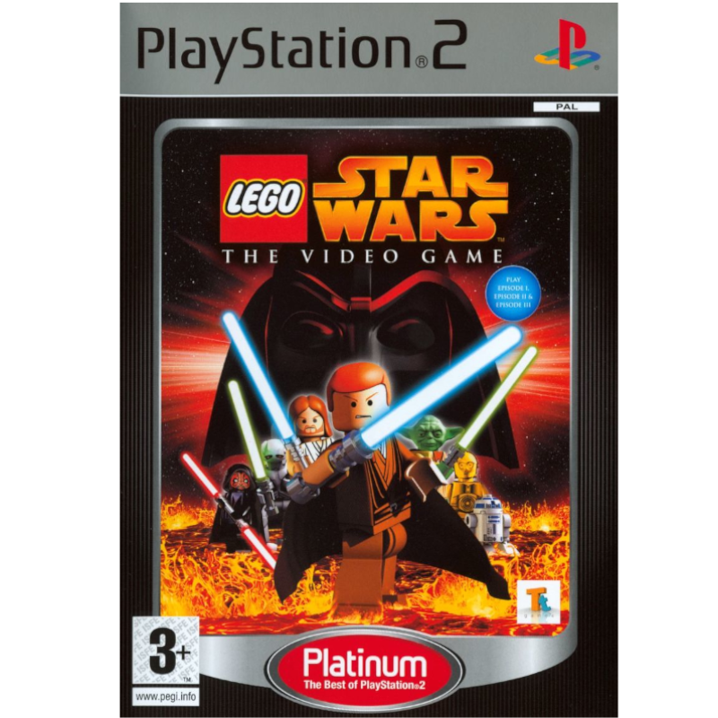 LEGO STAR WARS THE VIDEO GAME PLATINUM PS2 FC