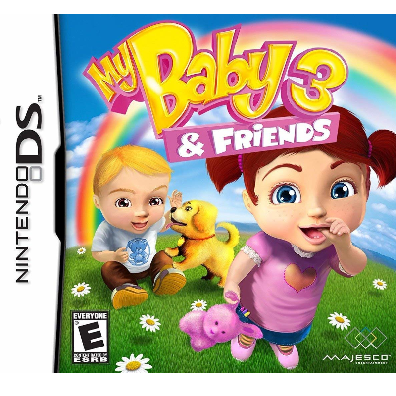 MY BABY 3 & FRIENDS NDS (S/CAIXA, S/MANUAIS) (SEMI-NOVO)