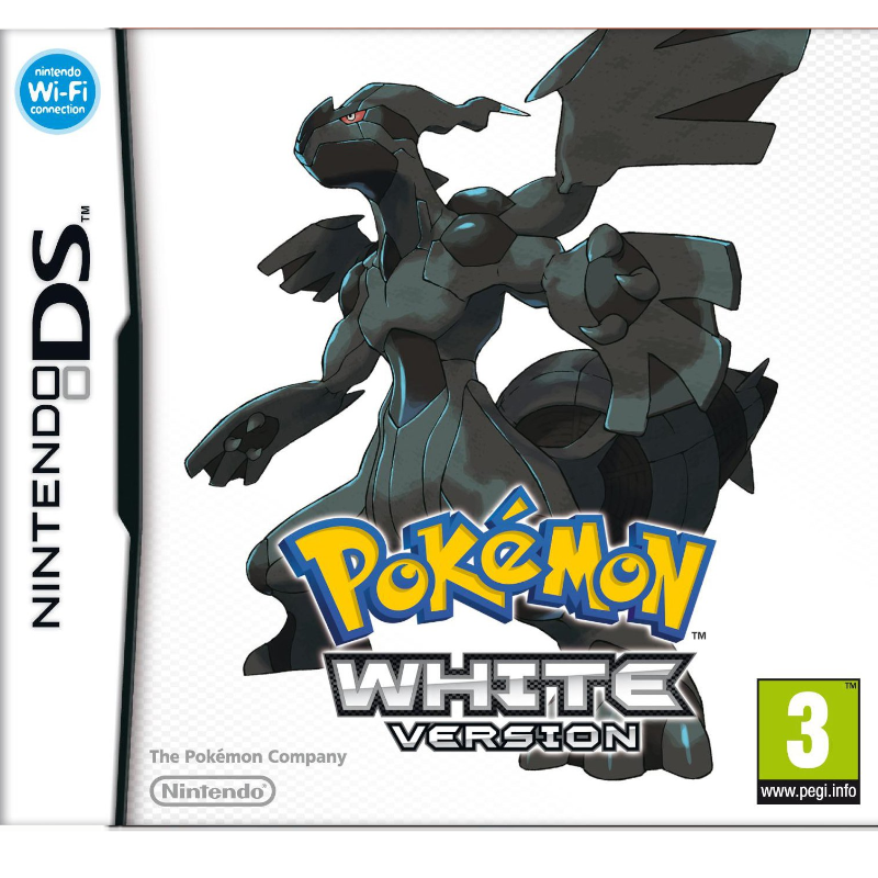 POKÉMON WHITE VERSION NDS(S/CAIXA, S/MANUAIS) (SEMI-NOVO)