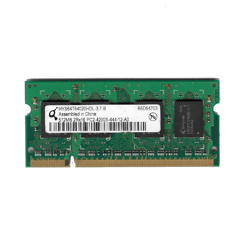 INFINEON 512MB 533MHZ PC2 4200S DDR2 SODIMM FC