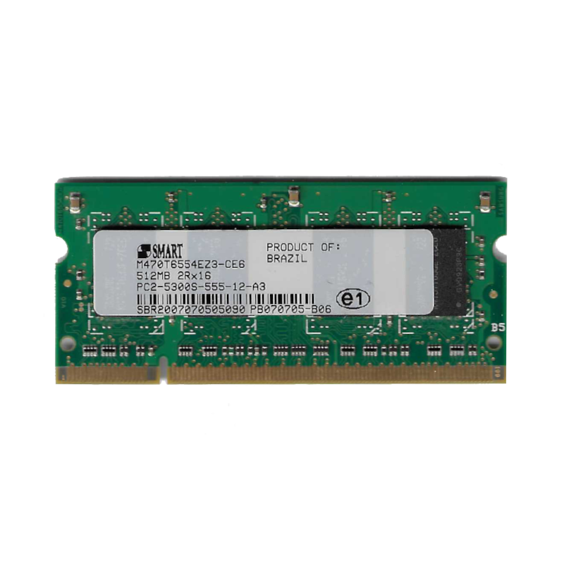 HP SMART 512MB PC2 5300S 667MHZ SODIMM (SEMI-NOVA)