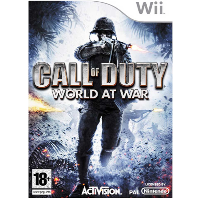 CALL OF DUTY WORLD AT WAR WII (SEMI-NOVO)