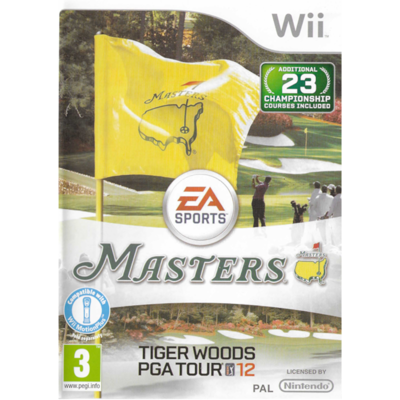 EA SPORTS MASTERS TIGER WOODS PGA TOUR 12 WII (SEMI-NOVO)
