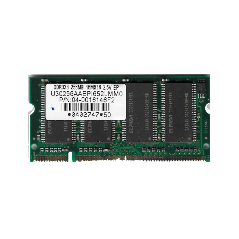 UNIFOSA 256MB DDR PC 2700S 200PIN SODIMM (SEMI-NOVA)
