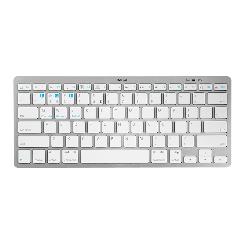 TRUST TECLADO ULTRA FINO BLUETOOTH