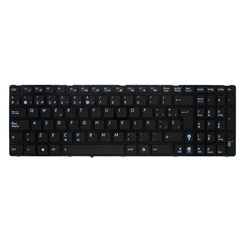 TECLADO P/ PORTÁTIL ASUS MP-07G76E0-528 (SEMI-NOVO)