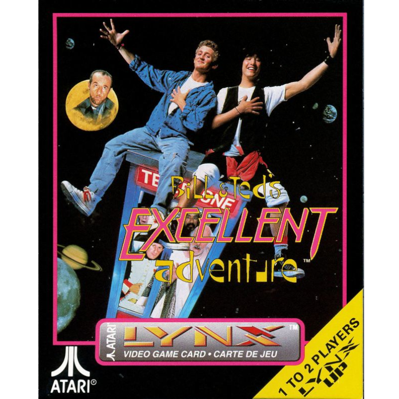 BILL & TED'S EXCELLENT ADVENTURE ATARI LYNX (SEMI-NOVO)