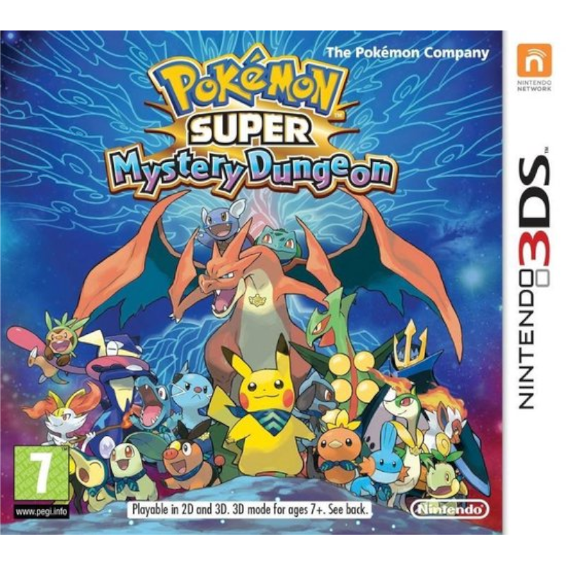 POKÉMON SUPER MYSTERY DUNGEON 3DS (SEMI-NOVO)