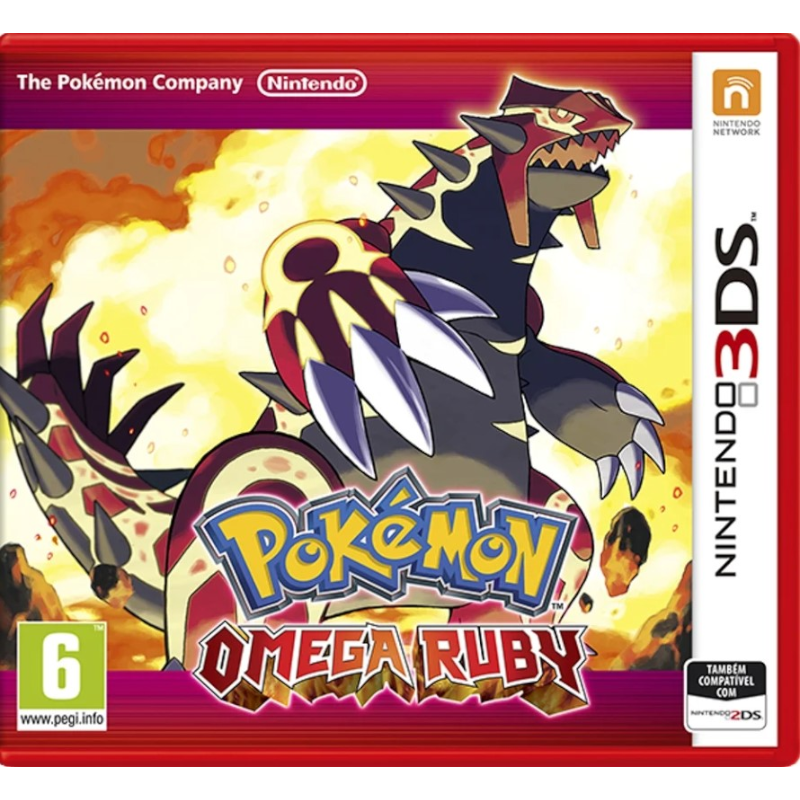 POKÉMON OMEGA RUBY 3DS (SEMI-NOVO)