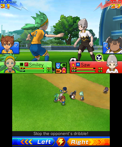 INAZUMA ELEVEN GO CHRONO STONES THUNDERFLASH 3DS (SEMI-NOVO)(S/CAIXA, S/MANUAIS) - Image 2