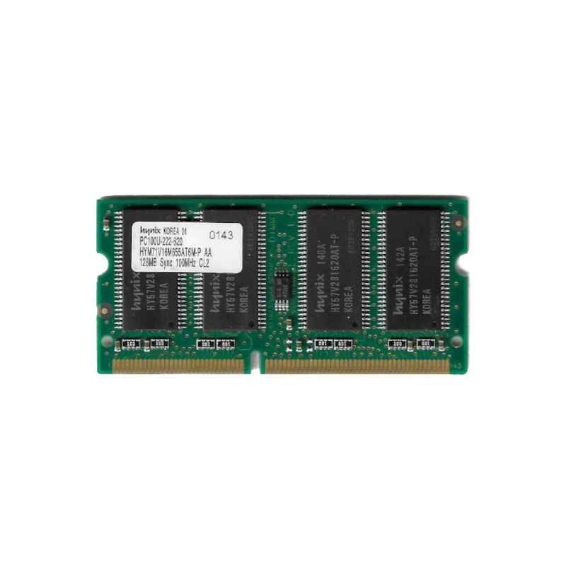 HYNIX 128MB PC100 100MHZ DDR1 (SEMI-NOVA)