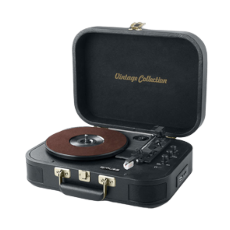 MUSE GIRA-DISCOS MT-201 (PRETO/DOURADO)