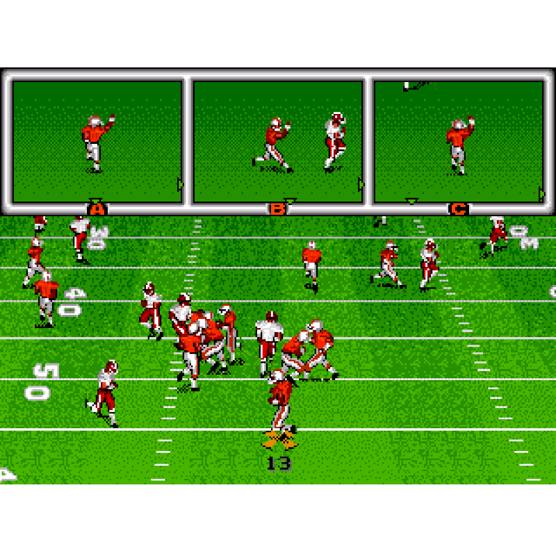 BILL WALSH COLLEGE FOOTBALL MEGA CD - Image 2