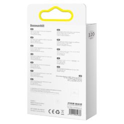 BASEUS CABO CRYSTAL SHINE SERIES TYPE C PARA TYPE C 100W 1.20 MTS ROXO 4