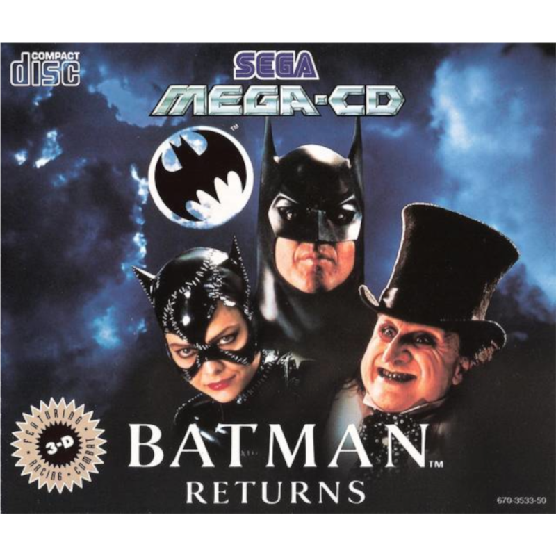 BATMAN RETURNS MEGA CD