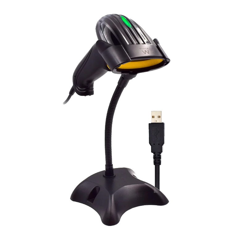 EWENT SCANNER 1D LASER USB COM BASE - EW3400