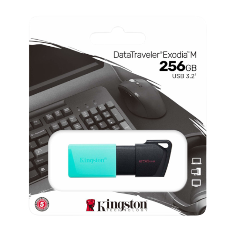 KINGSTON DATATRAVELER EXODIA M 256GB USB 3.2