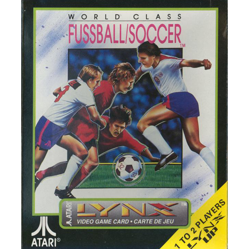 WORLD CLASS FUSSBALL/SOCCER
ATARI LYNX (SEMI-NOVO)