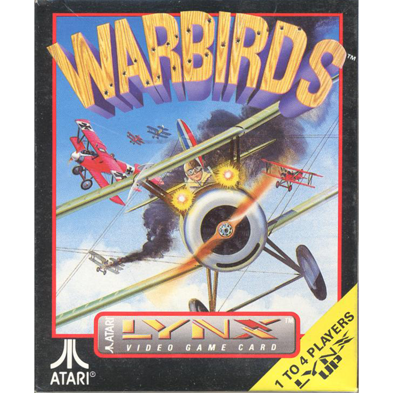 WARBIRDS
ATARI LYNX (SEMI-NOVO)