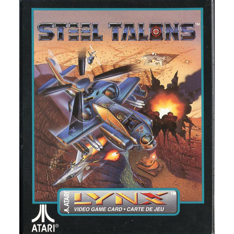 STEEL TALONS
ATARI LYNX (SEMI-NOVO)