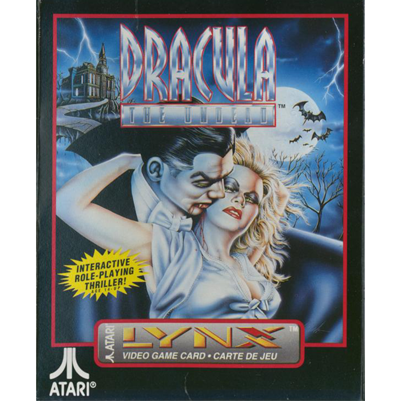 DRACULA THE UNDEAD
ATARI LYNX (SEMI-NOVO)