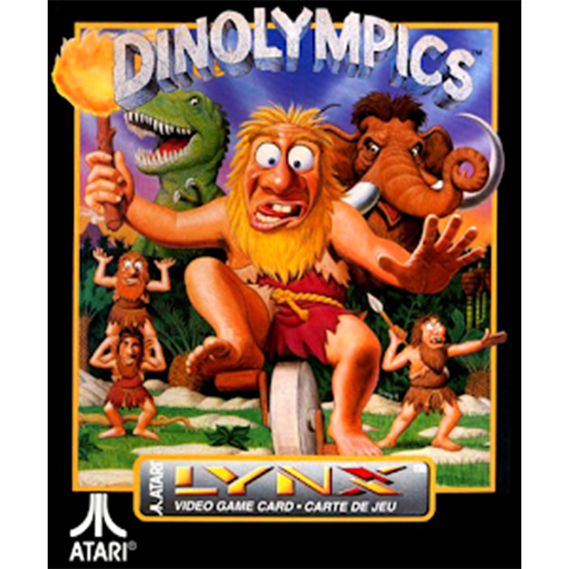 DINOLYMPICS
ATARI LYNX (SEMI-NOVO)