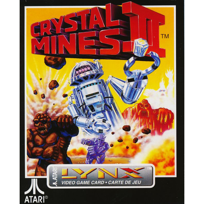 CRYSTAL MINES II
ATARI LYNX (SEMI-NOVO)