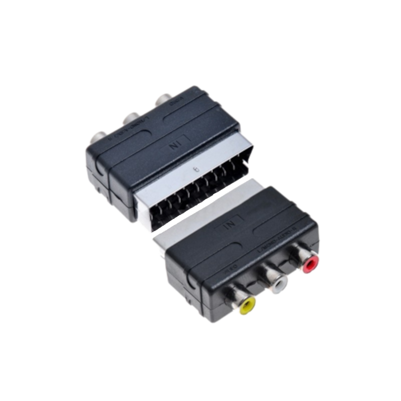 ADAPTADOR RCA PARA SCART FC