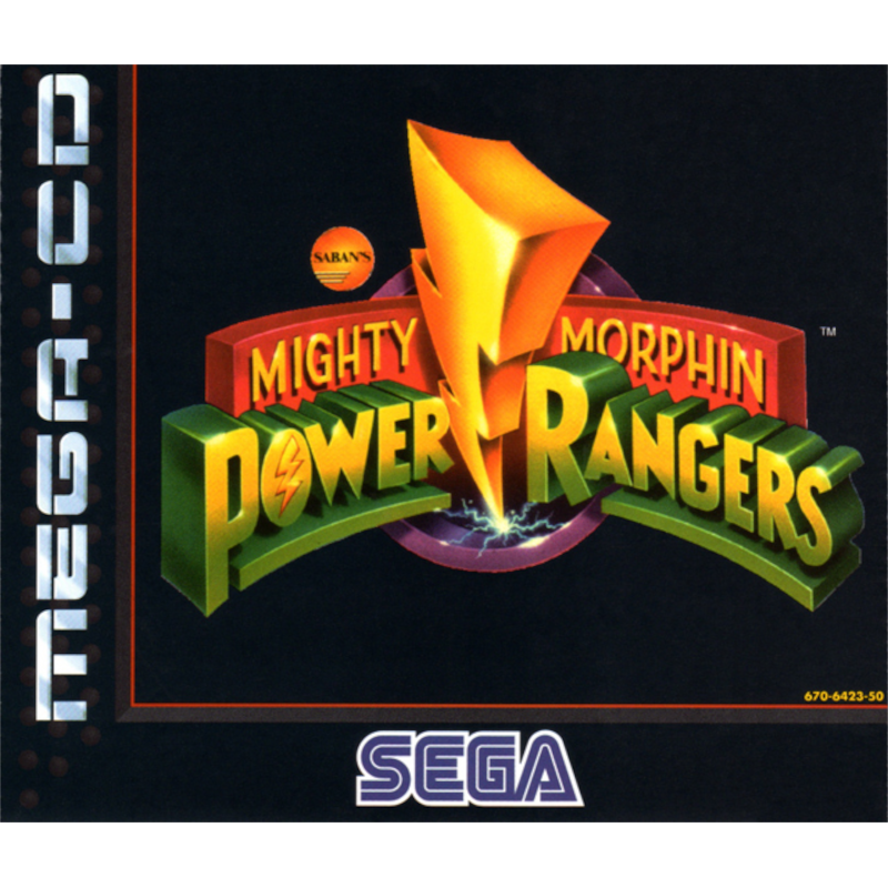 MIGHTY MORPHIN POWER RANGERS MEGA CD