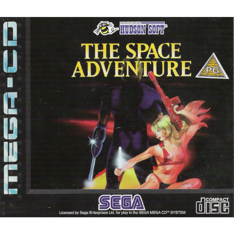 THE SPACE ADVENTURE COBRA THE LEGENDARY BANDIT MEGA CD