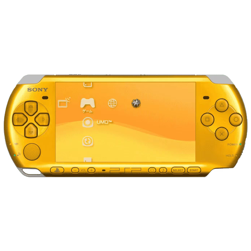 CONSOLA PSP 3000 BRIGHT YELLOW FC