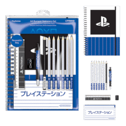 CONJUNTO DE PAPELARIA PREMIUM PLAYSTATION