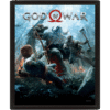 QUADRO POSTER 3D GOD OF WAR FC