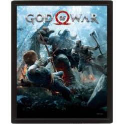 QUADRO LENTICULAR GOD OF WAR