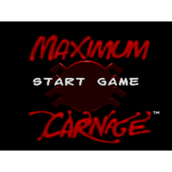 SPIDER MAN VENOM MAXIMUM CARNAGE MD IG3