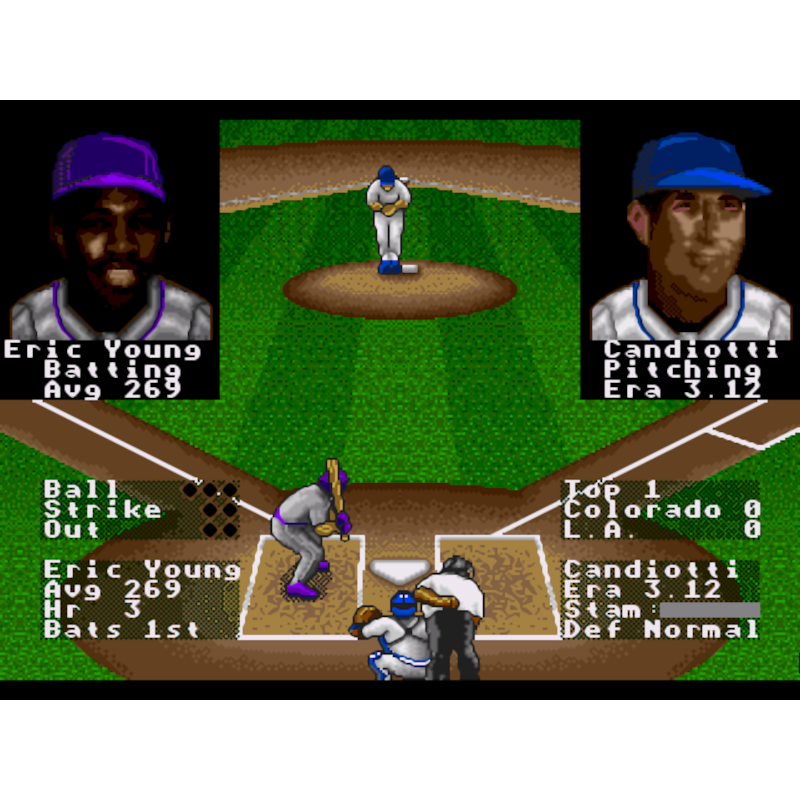 R.B.I. BASEBALL '94 MD - Image 4